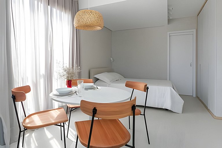 Studio novo em ótima localização na Lagoa