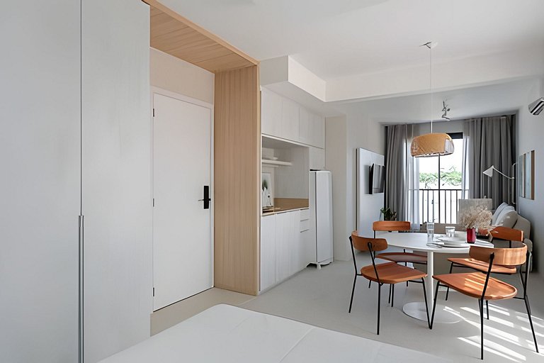 Studio novo em ótima localização na Lagoa