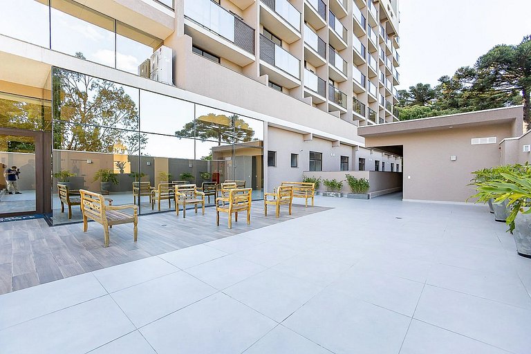 Studio novo próximo ao parque barigui By Housi