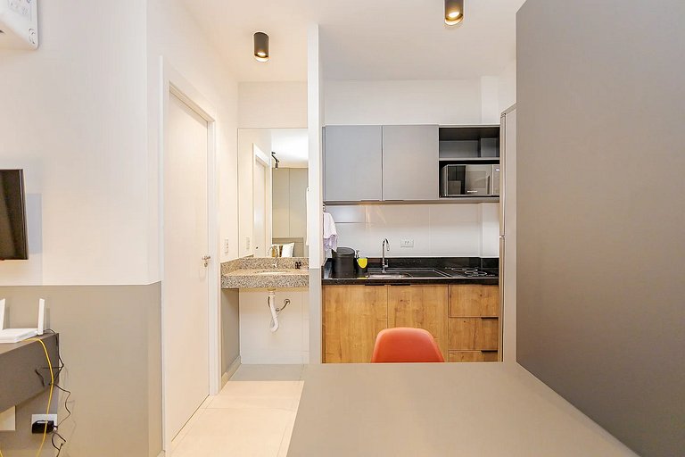 Studio novo próximo ao parque barigui By Housi