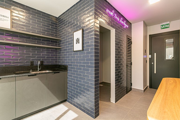 Loft a passos da Vila Germânica c Piscina aquecida