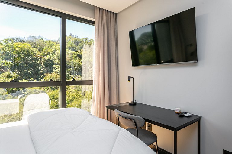 Loft a passos da Vila Germânica c Piscina aquecida
