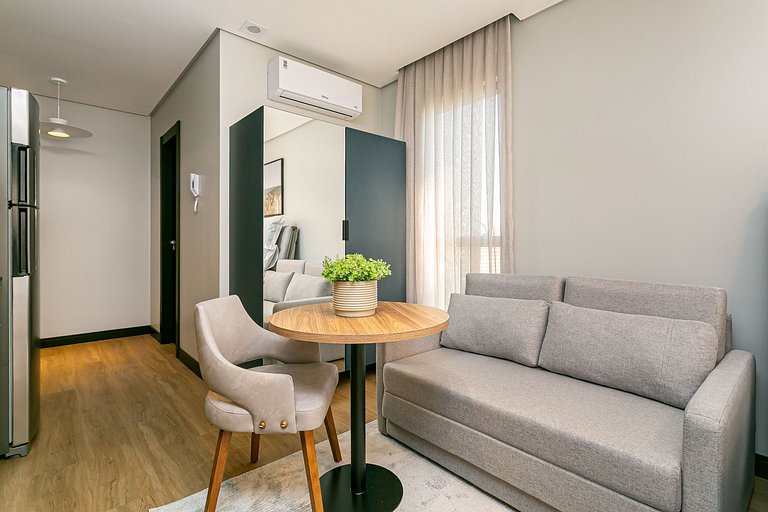 Loft a passos da Vila Germânica c Piscina aquecida
