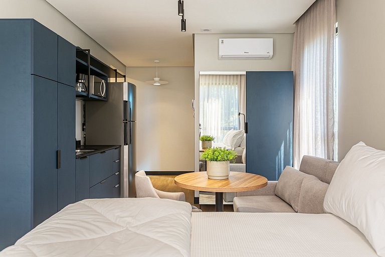 Loft a passos da Vila Germânica c Piscina aquecida