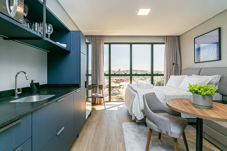 Ap com vista para a Vila Germânica e cidade