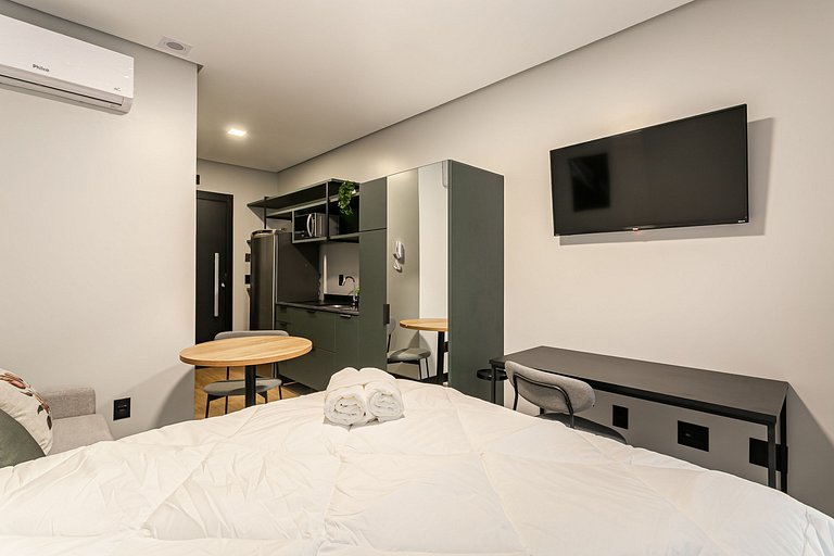 Loft com vista para a natureza 3min Vila Germânica