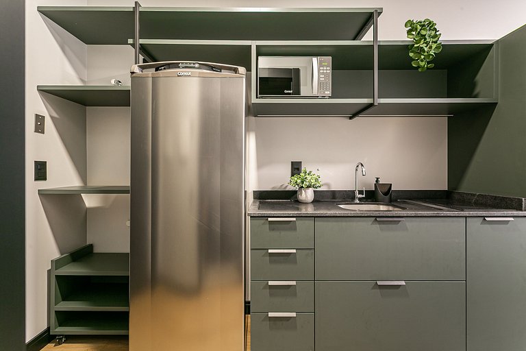 Loft com vista para a natureza 3min Vila Germânica