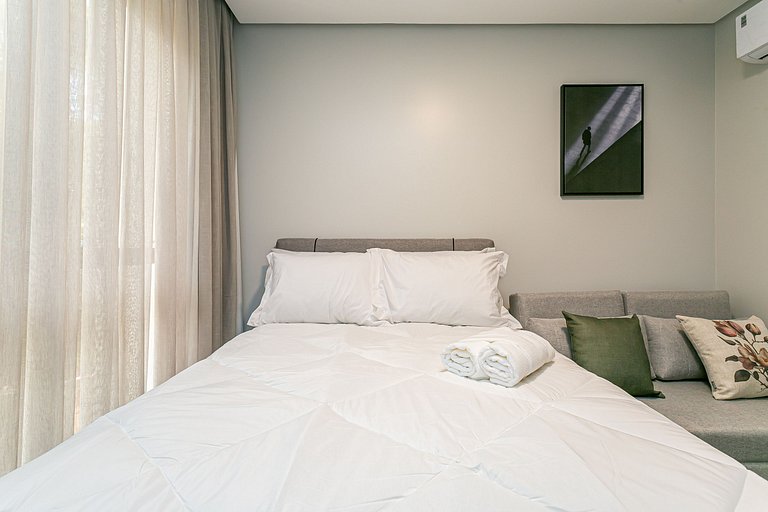 Loft com vista para a natureza 3min Vila Germânica