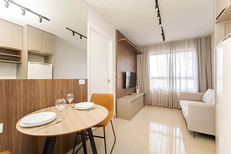 ap novo e completo a passos do Shopping estação