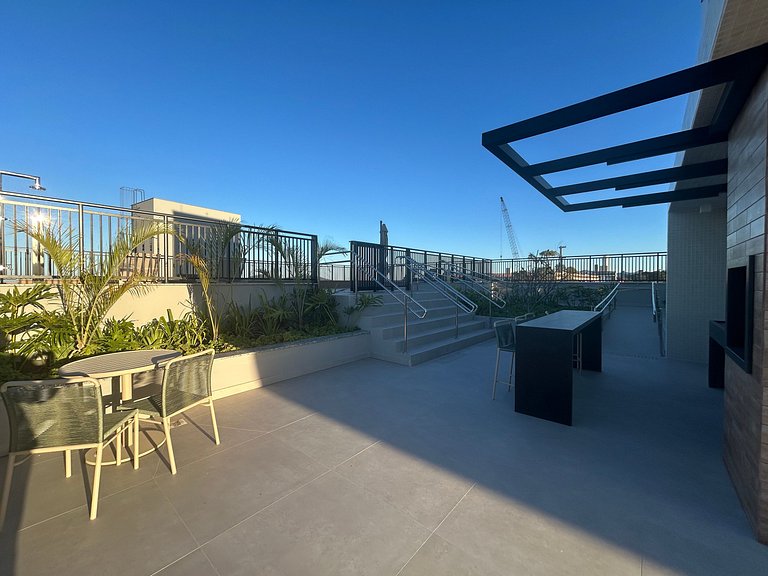 CORA Residence prédio a passos da praia, com piscina no terr