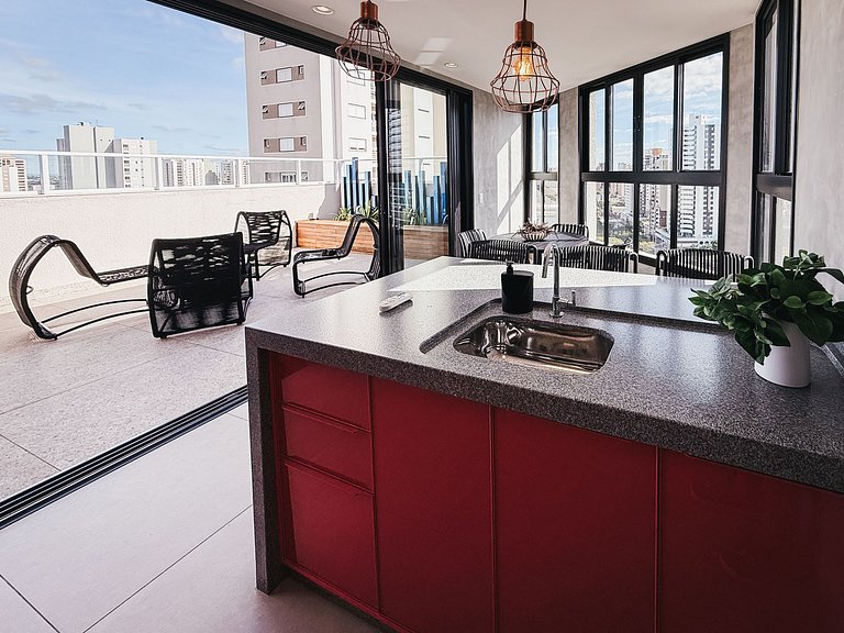 Ap para 3 pessoas novinho, próximo ao mercadão