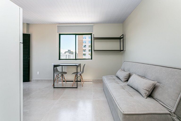 ap com vista livre no coração da cidade